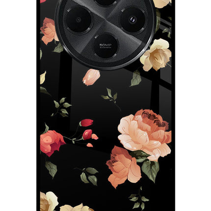 Flowers Redmi A4 5G Metal Case Back Cover by Casekaro