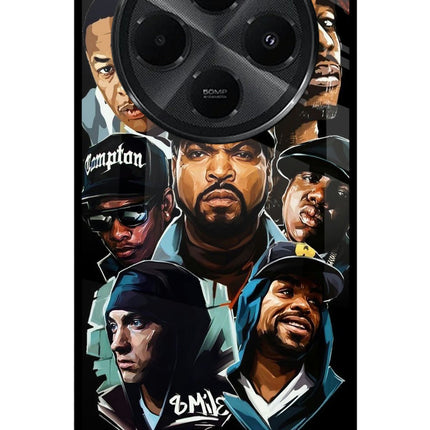 Rappers Redmi A4 5G Metal Case Back Cover by Casekaro