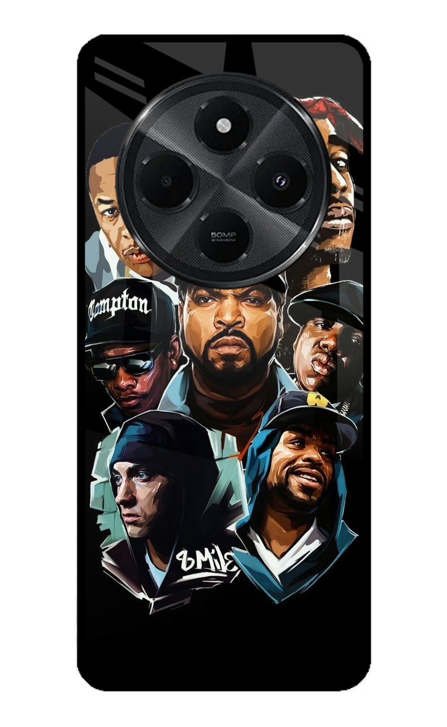 Rappers Redmi A4 5G Back Cover, Metal case