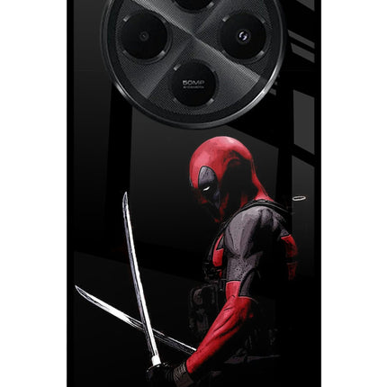 Deadpool Redmi A4 5G Metal Case Back Cover by Casekaro