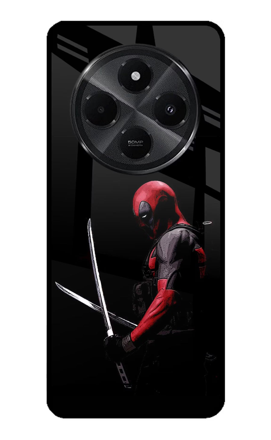 Deadpool Redmi A4 5G Back Cover, Metal case