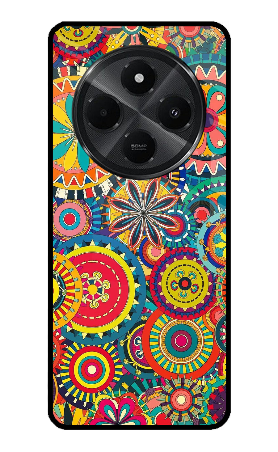 Gol Gol Art Redmi A4 5G Back Cover, Metal case