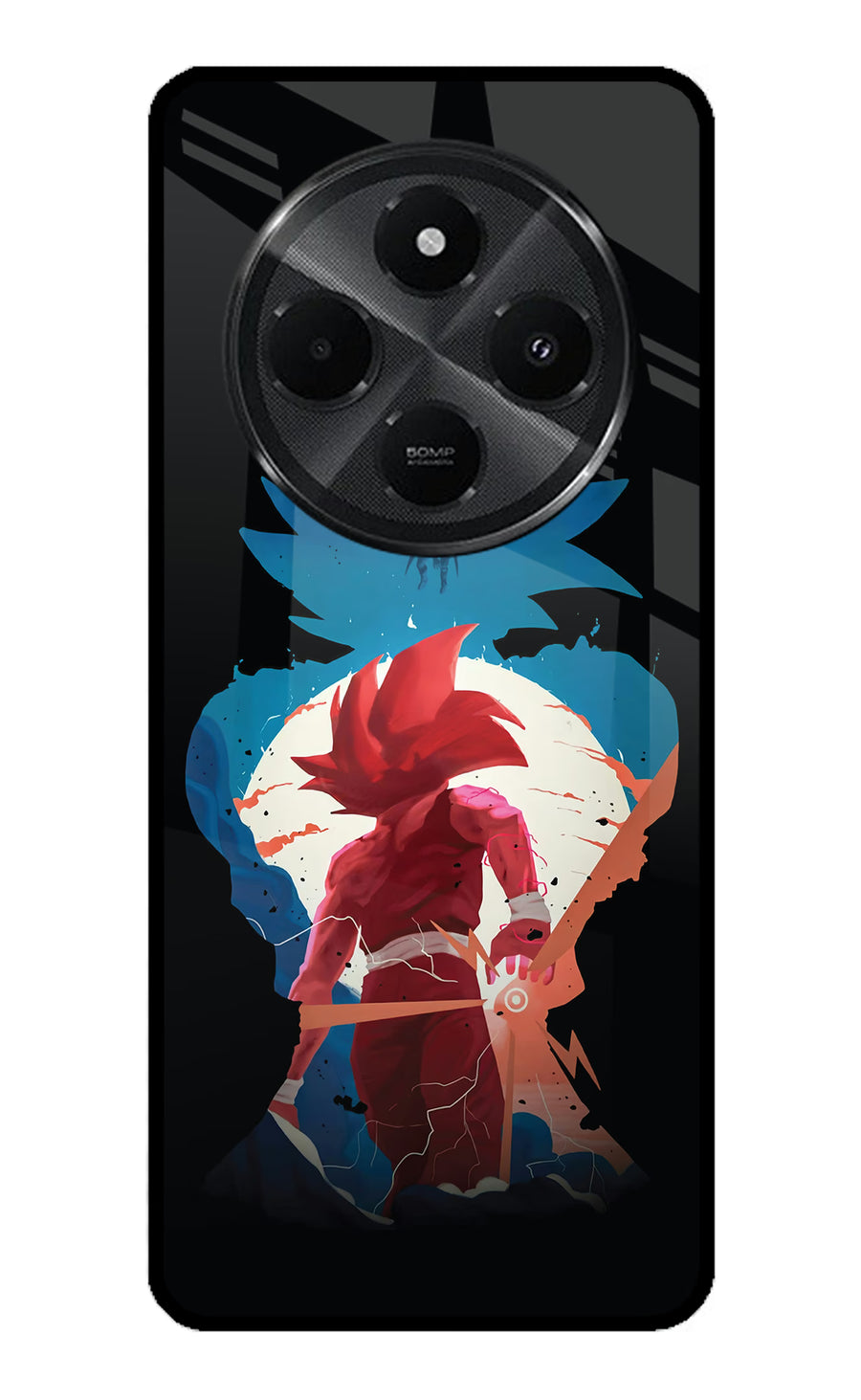 Goku Redmi A4 5G Back Cover, Metal case