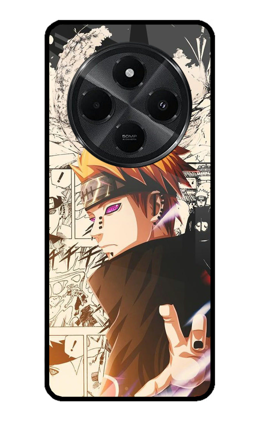 Pain Anime Redmi A4 5G Back Cover, Metal case