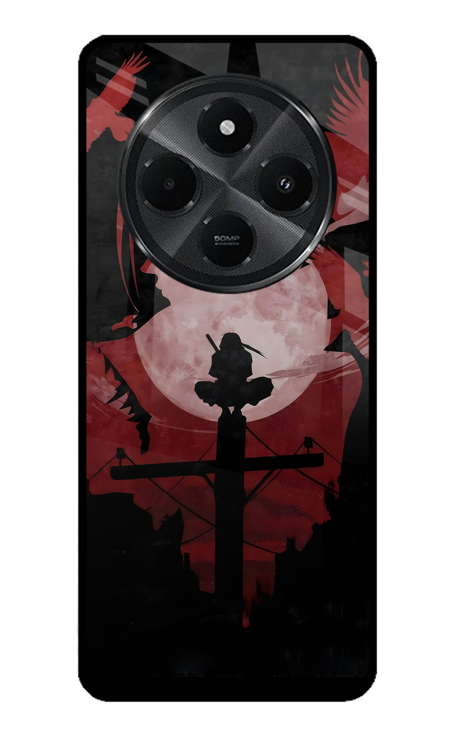 Naruto Anime Redmi A4 5G Back Cover, Metal case