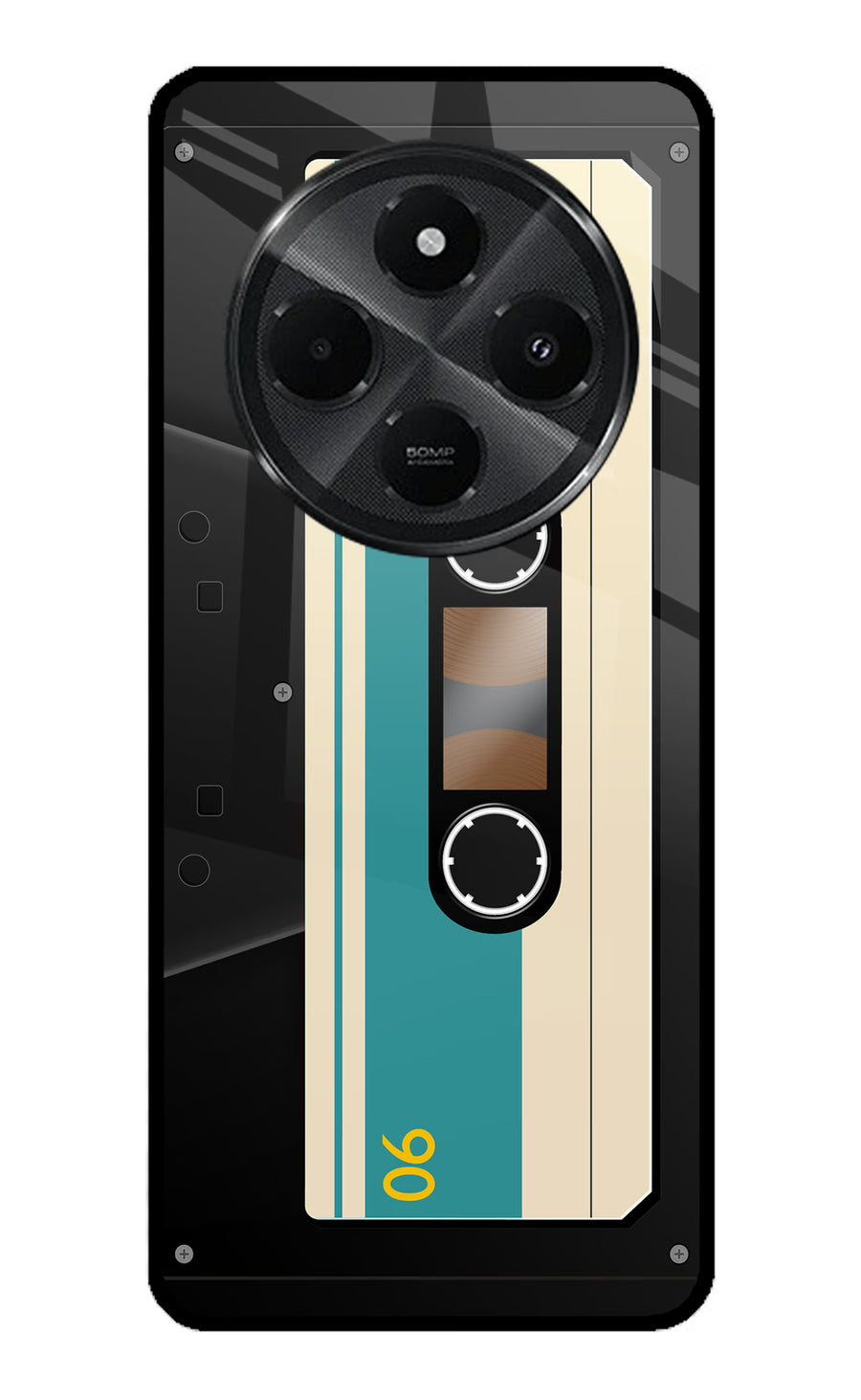 Cassette Redmi A4 5G Back Cover, Metal case