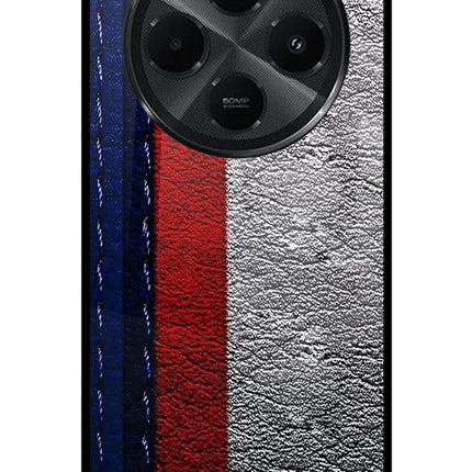 BMW Stripes Redmi A4 5G Metal Case Back Cover by Casekaro