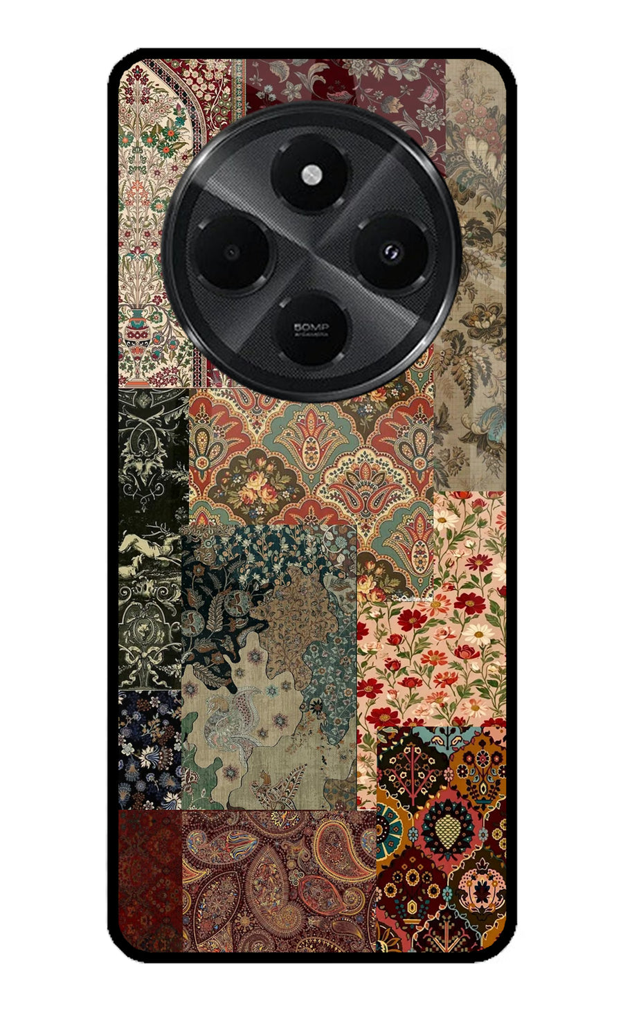 Desi Print Redmi A4 5G Back Cover, Metal case