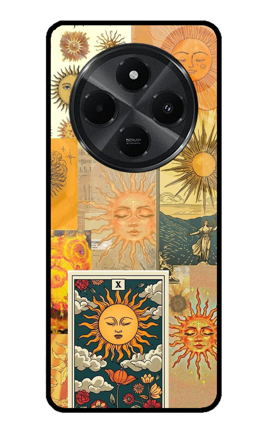 Sun Redmi A4 5G Back Cover, Metal case