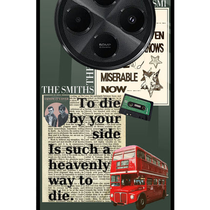 The Smiths Redmi A4 5G Metal Case Back Cover by Casekaro