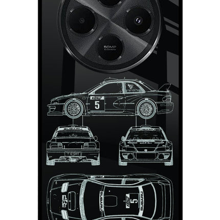 WRC'99 Redmi A4 5G Metal Case Back Cover by Casekaro