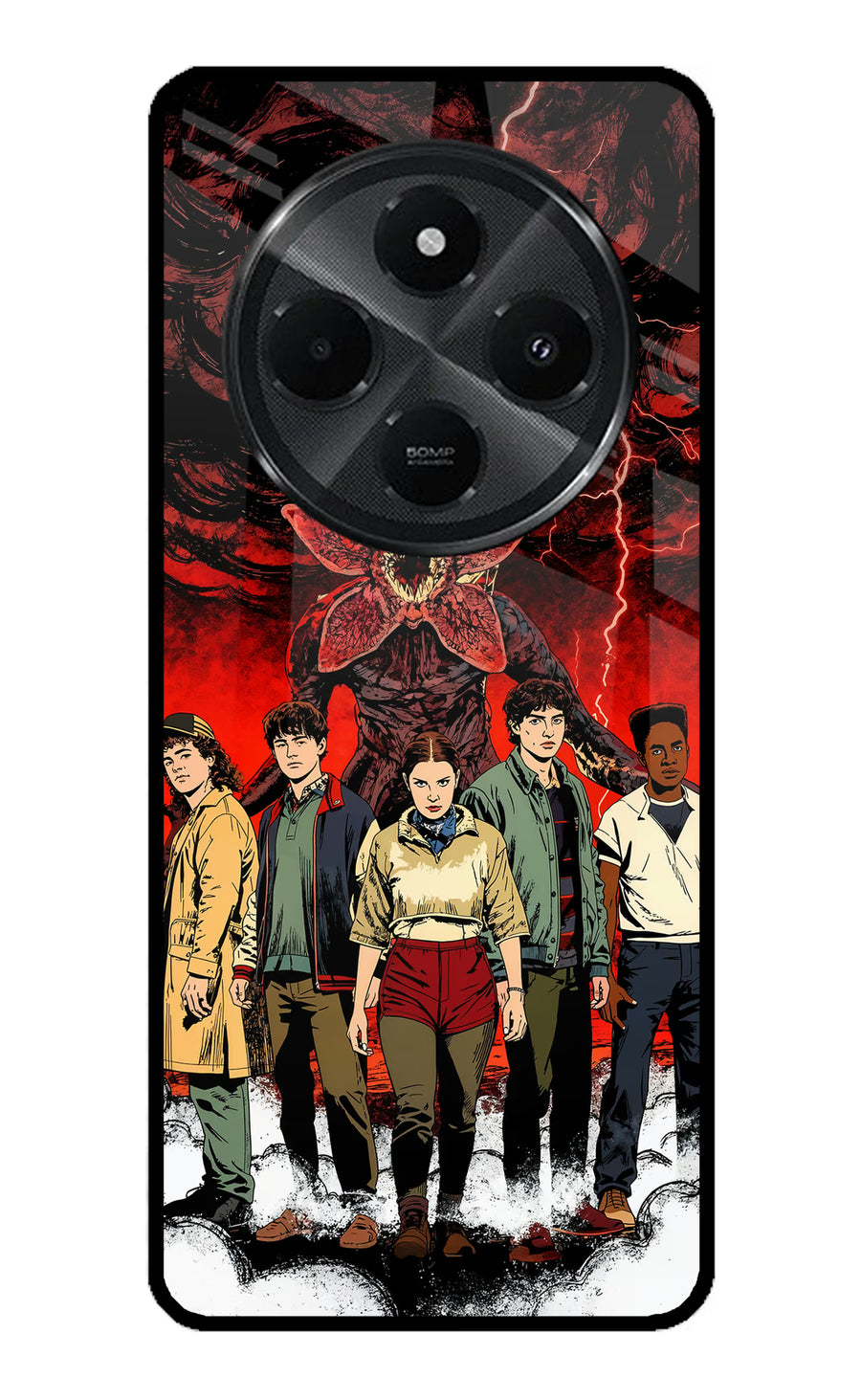 Ordinary Things Characters Redmi A4 5G Back Cover, Metal case