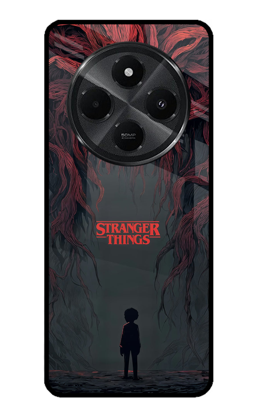 Ordinary Things Dark Side Redmi A4 5G Back Cover, Metal case
