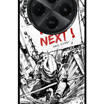Who's Next Redmi A4 5G Metal Case Back Cover by Casekaro