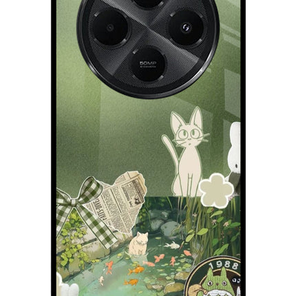 Aesthetic anime Redmi A4 5G Metal Case Back Cover by Casekaro