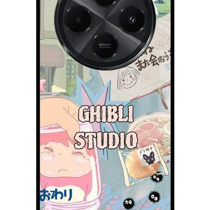 Studio Ghibli Redmi A4 5G Metal Case Back Cover by Casekaro
