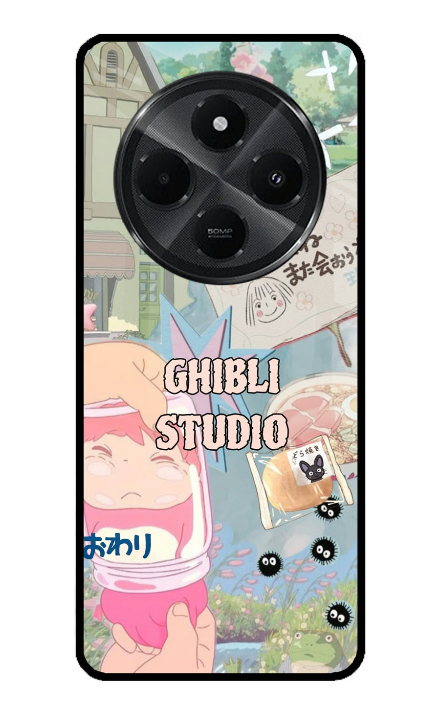 Studio Ghibli Redmi A4 5G Back Cover, Metal case
