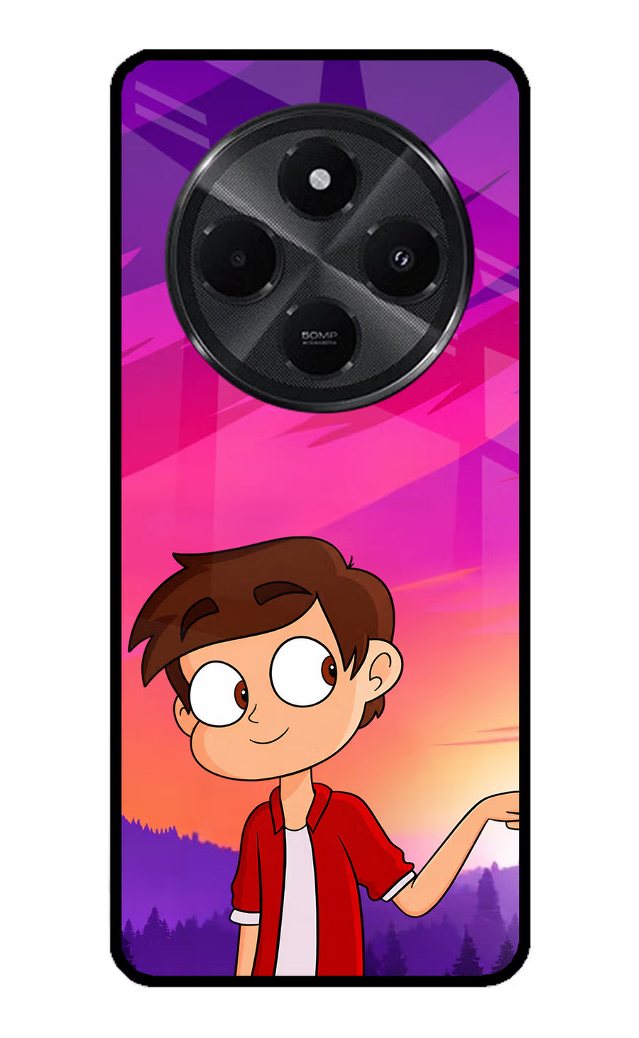Marco Sunset Redmi A4 5G Back Cover, Metal case