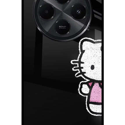 Kitty Charm Redmi A4 5G Metal Case Back Cover by Casekaro