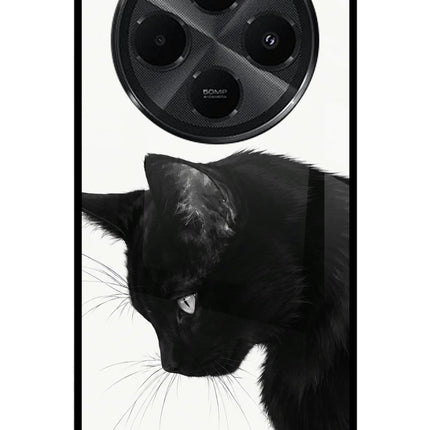 Shadow Gaze Redmi A4 5G Metal Case Back Cover by Casekaro