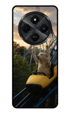 Rollercoaster Dog Redmi A4 5G Metal Case Back Cover by Casekaro