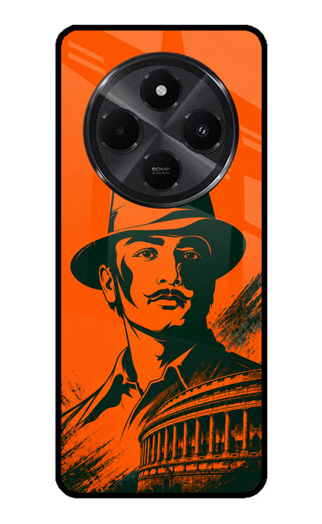 Bhagat Singh Legacy Redmi A4 5G Metal Case Back Cover by Casekaro
