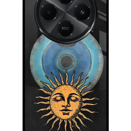 Divine Sun Redmi A4 5G Metal Case Back Cover by Casekaro