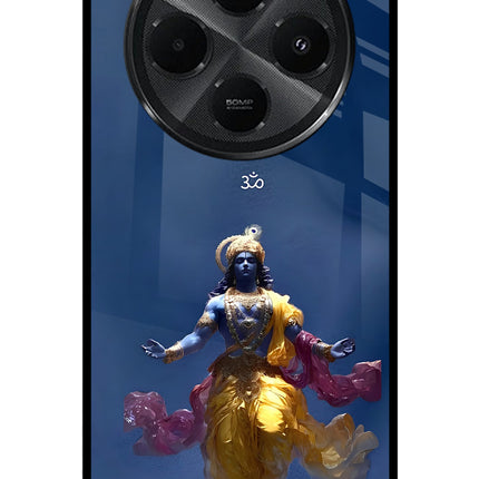Cosmic Krishna Redmi A4 5G Metal Case Back Cover by Casekaro