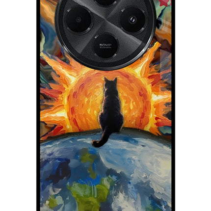 Sunrise Beyond Redmi A4 5G Metal Case Back Cover by Casekaro