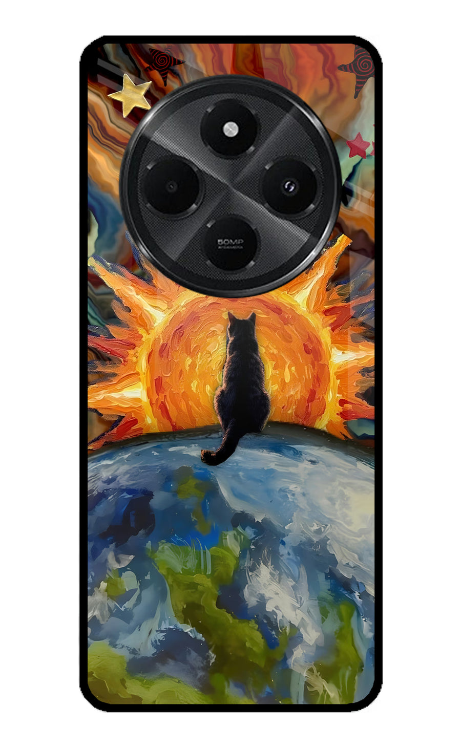 Sunrise Beyond Redmi A4 5G Back Cover, Metal case