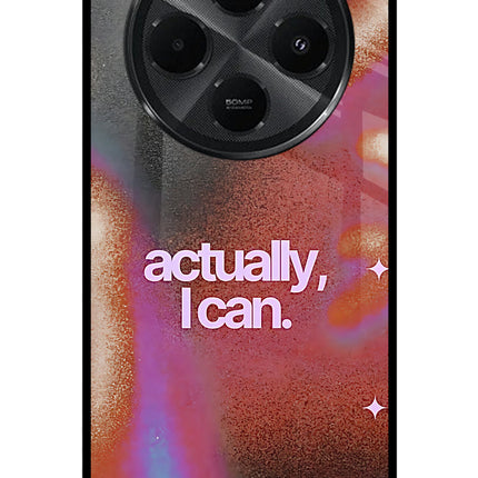 Pink Aura Redmi A4 5G Metal Case Back Cover by Casekaro