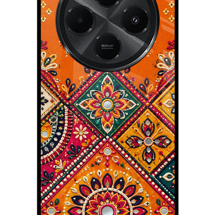 Kutch Glow Redmi A4 5G Metal Case Back Cover by Casekaro