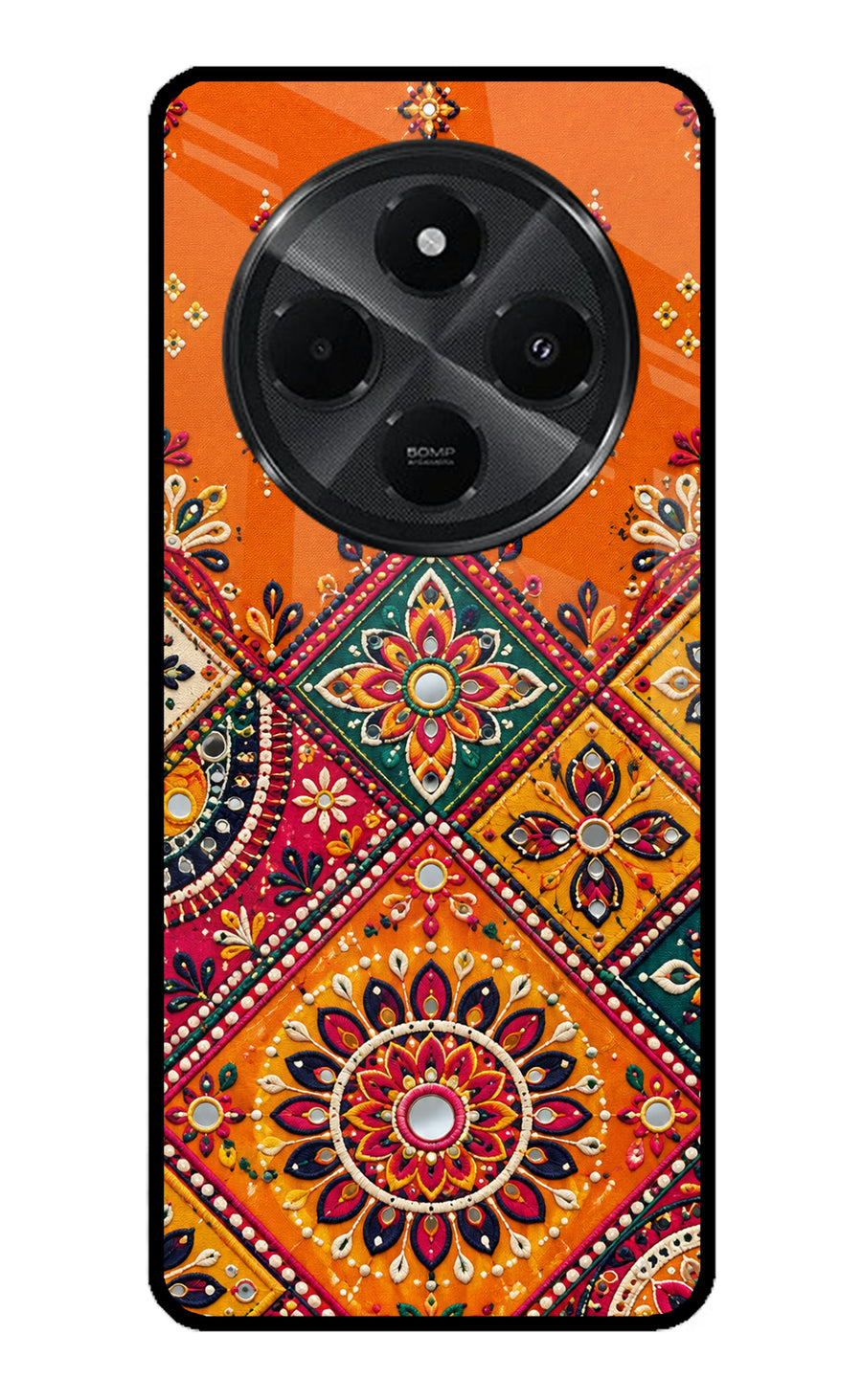 Kutch Glow Redmi A4 5G Back Cover, Metal case