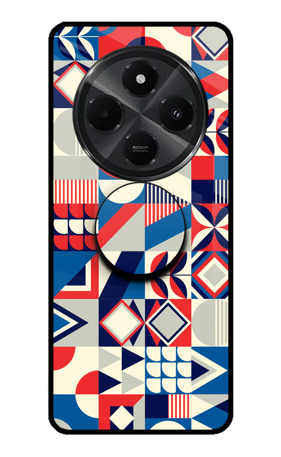 Colorful Pattern Redmi A4 5G Pop Case, Metal case