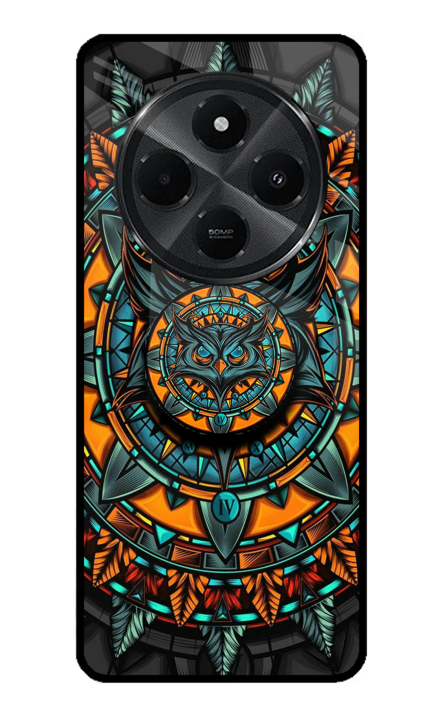Angry Owl Redmi A4 5G Pop Case, Metal case