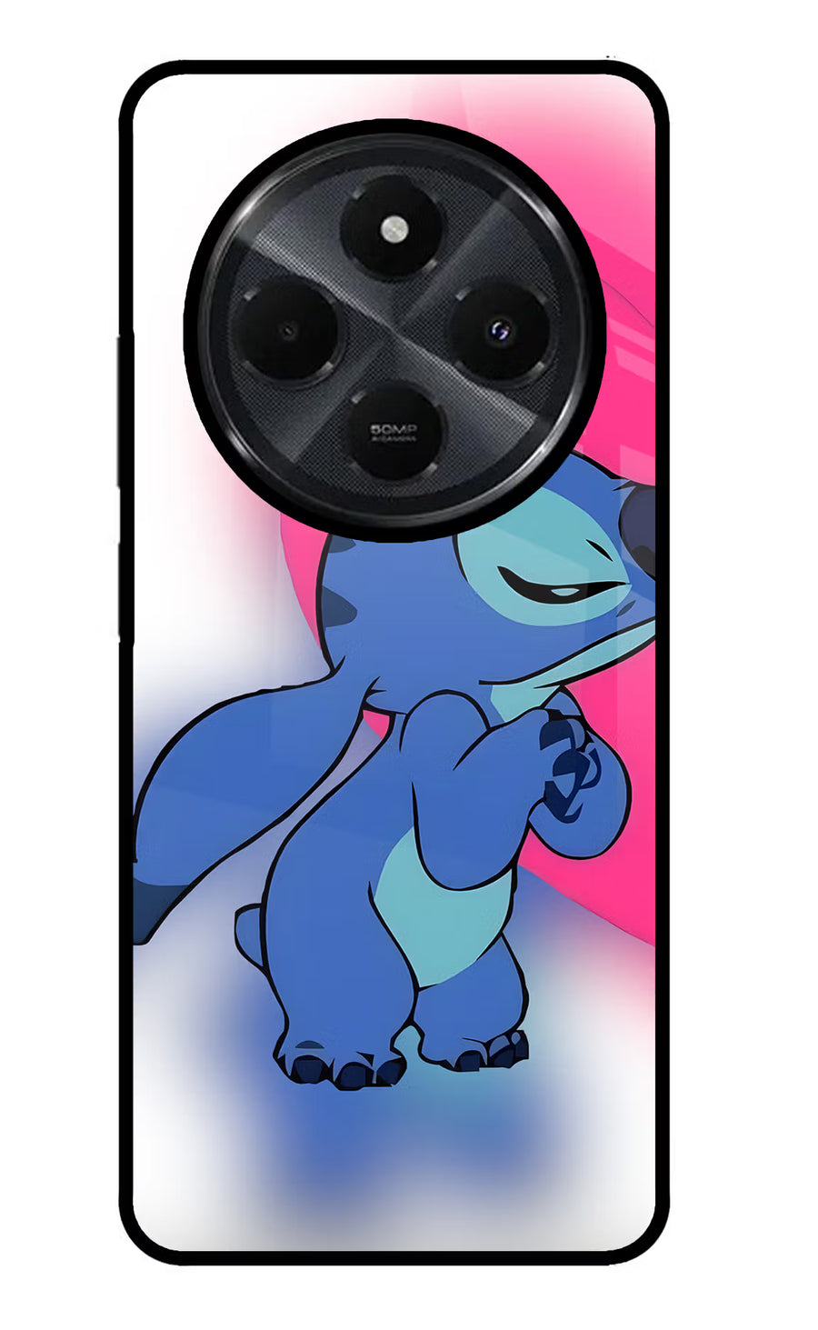 Stitch Hug Redmi 14C 5G Back Cover, Metal case
