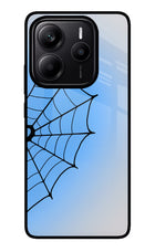 Blue Web Redmi Note 14 5G Metal Case Back Cover by Casekaro