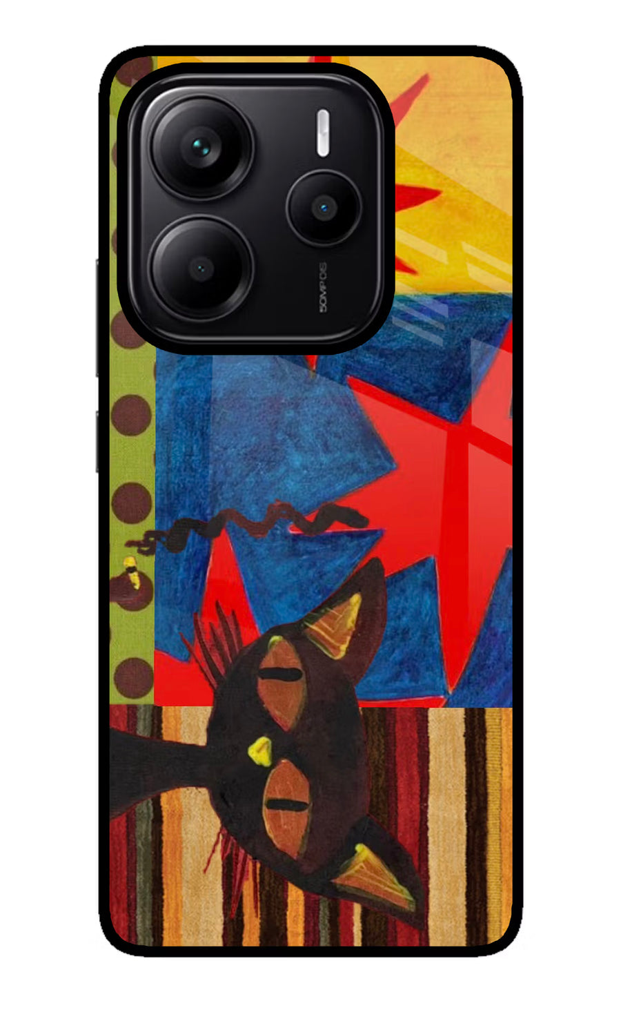 Pop Cat Redmi Note 14 5G Back Cover, Metal case
