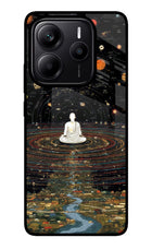Space Monk Redmi Note 14 5G Metal Case Back Cover by Casekaro