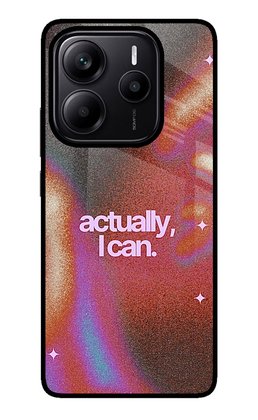 Pink Aura Redmi Note 14 5G Back Cover, Metal case