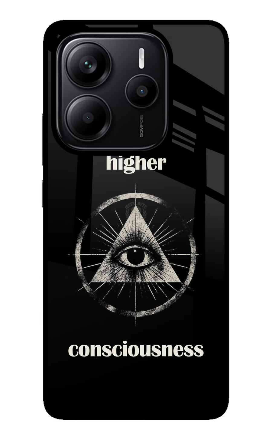 Illuminati Eye Redmi Note 14 5G Back Cover, Metal case