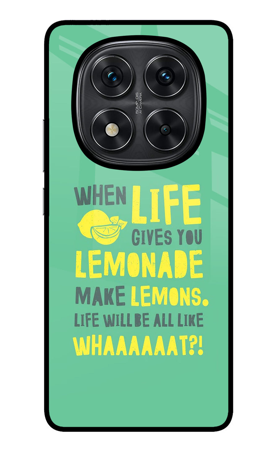 Quote Redmi Note 14 Pro 5G Back Cover, Metal case