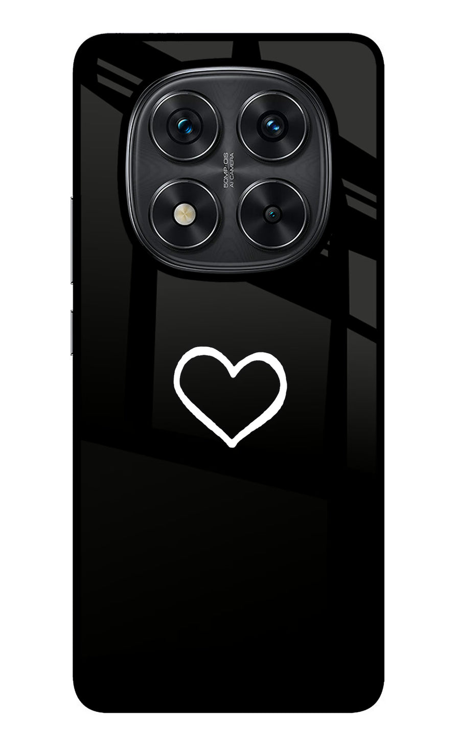 Heart Redmi Note 14 Pro 5G Back Cover, Metal case
