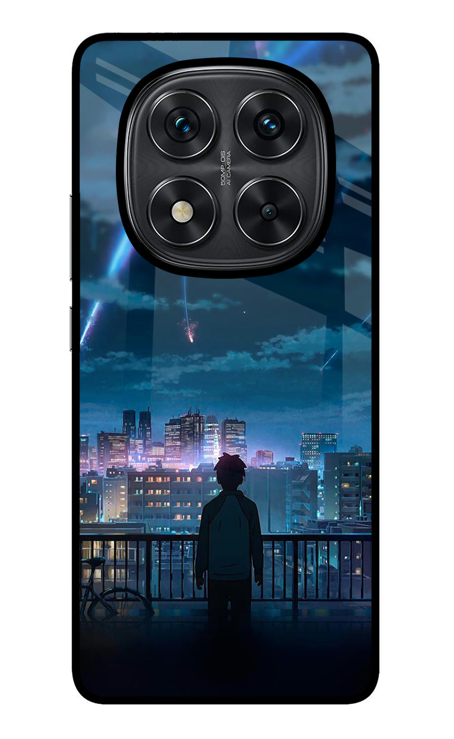 Anime Redmi Note 14 Pro 5G Back Cover, Metal case