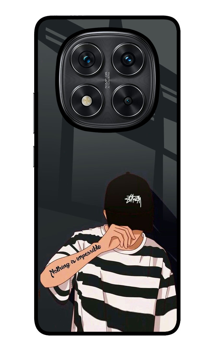 Aesthetic Boy Redmi Note 14 Pro 5G Back Cover, Metal case
