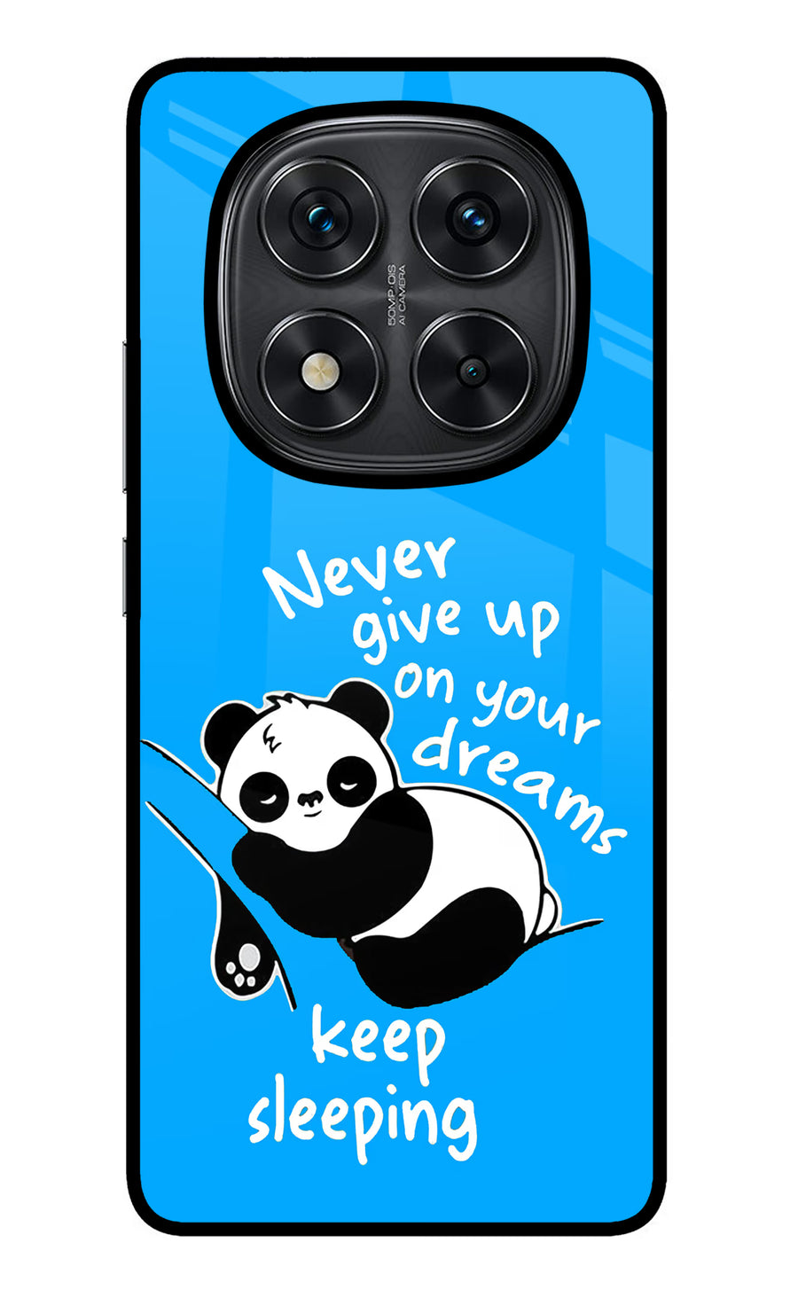 Keep Sleeping Redmi Note 14 Pro 5G Back Cover, Metal case