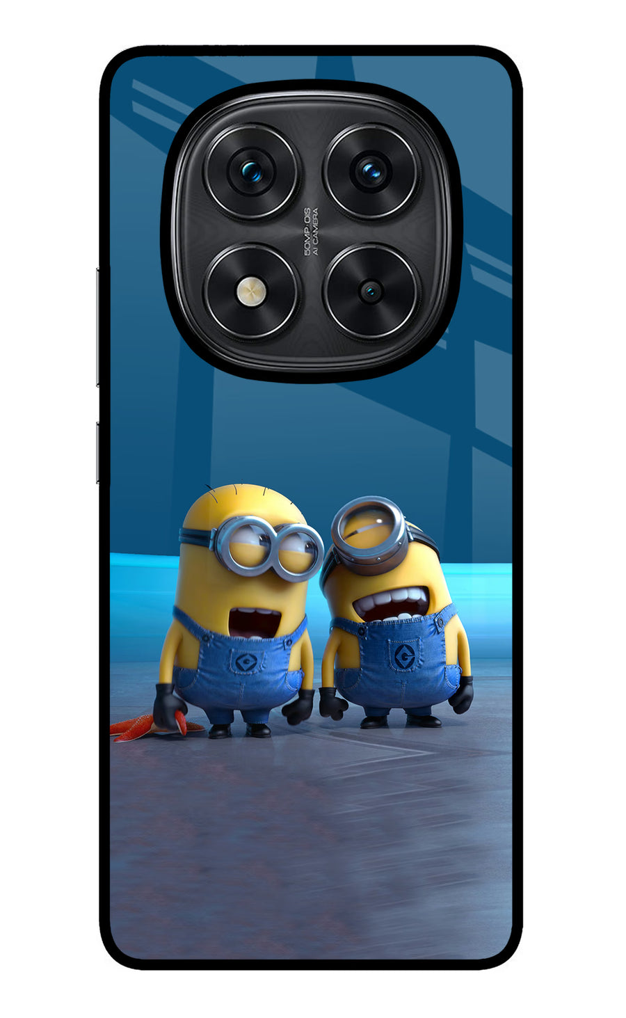 Minion Laughing Redmi Note 14 Pro 5G Back Cover, Metal case