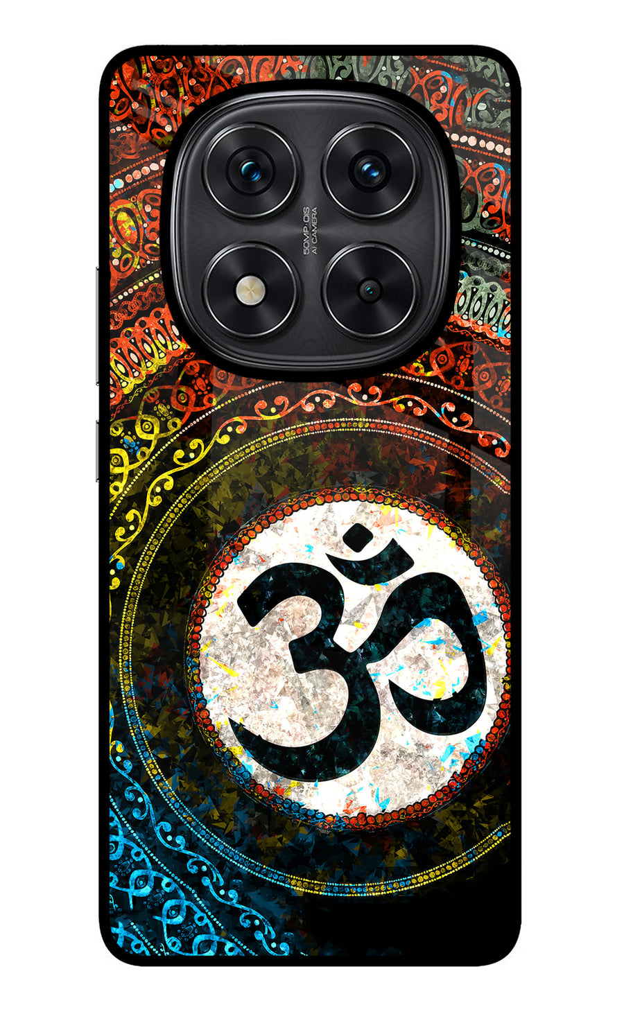 Om Cultural Redmi Note 14 Pro 5G Back Cover, Metal case