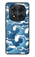 Blue Waves Redmi Note 14 Pro 5G Metal Case Back Cover by Casekaro