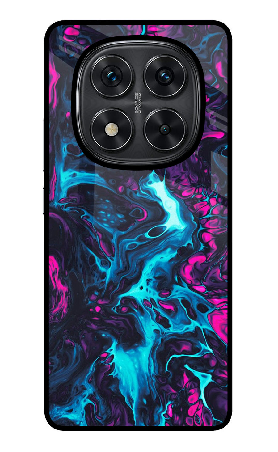 Abstract Redmi Note 14 Pro 5G Back Cover, Metal case